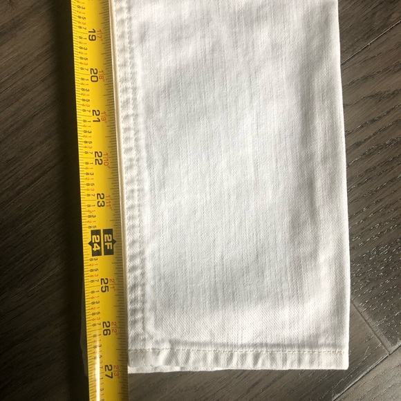 Gap Real Straight Cropped White Jeans - Picture 10 of 10